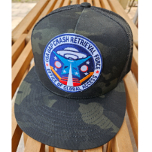 Picture of UFO Hat, UAP Crash Retrieval Force, UFO Baseball Cap, UFO Trucker Cap